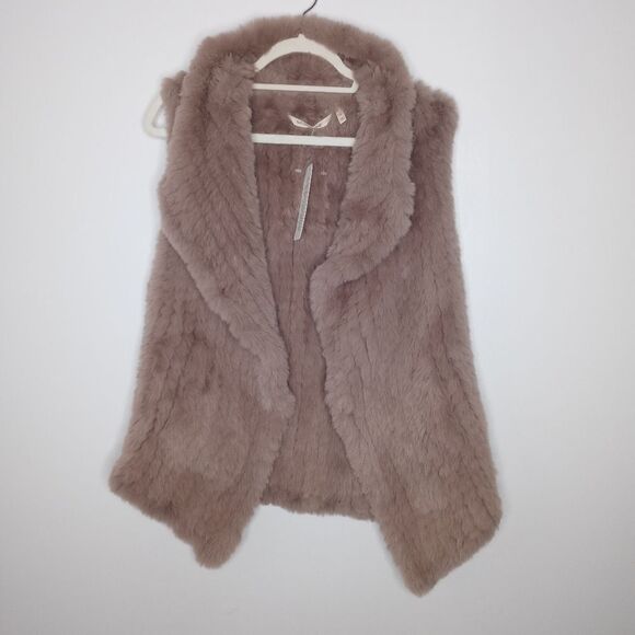Soft Surroundings faux fur vest size medium - Picture 1 of 5